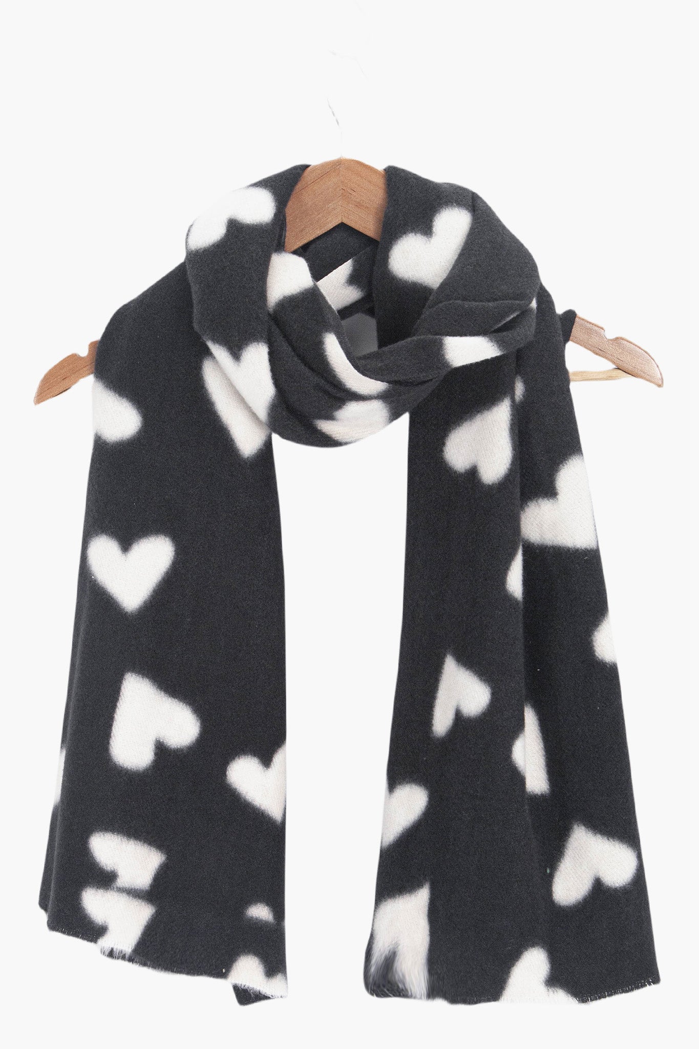 jessie-black-white-hearts-lightweight-scarf-draped-coat-hanger