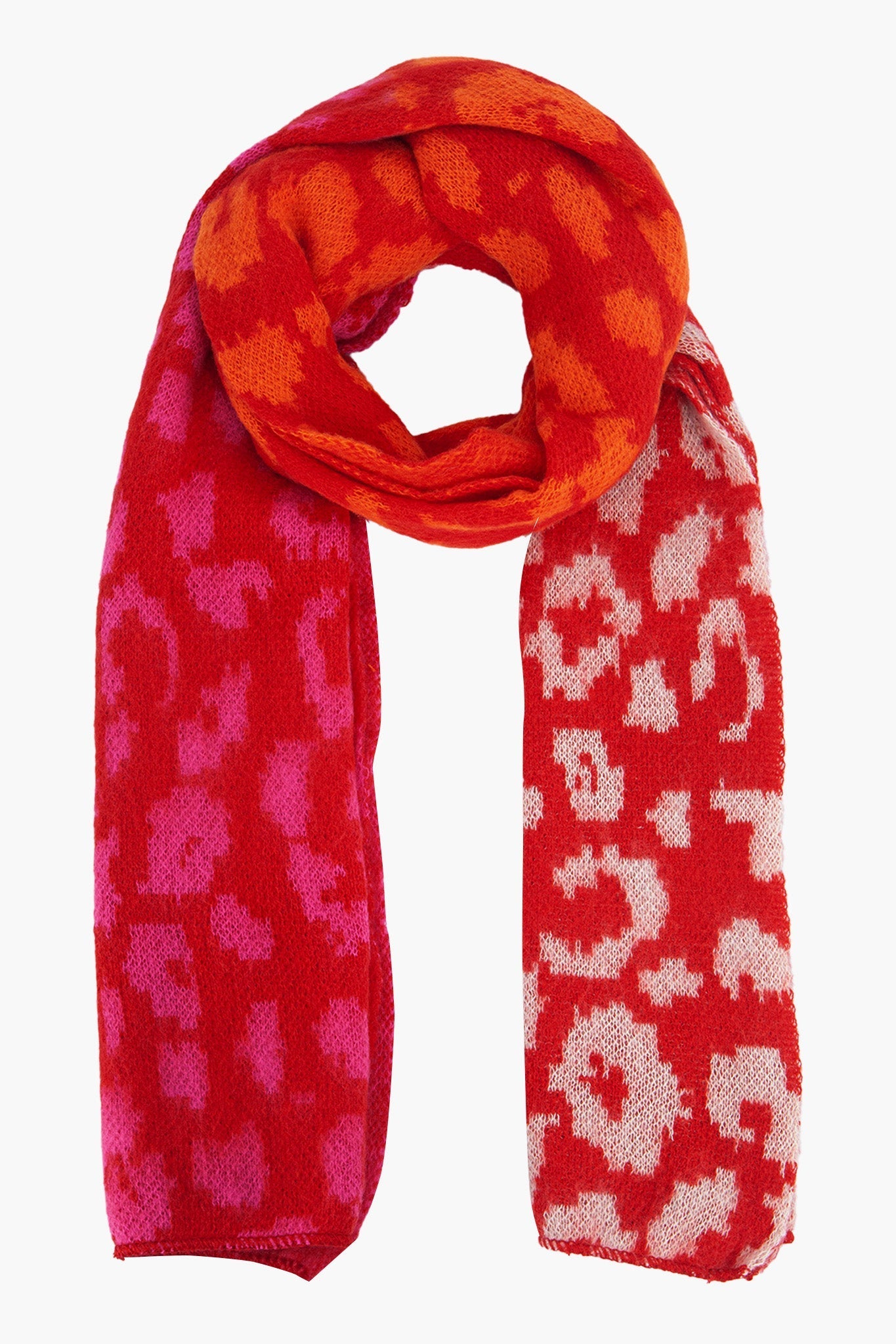 kyra-red-leopard-heavyweight-scarf-colourblock-pattern